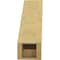 Ekena Millwork 5-inch W x 14-inch D x 14-inch H Copenhagen Rough Cedar Woodgrain TimberThane Knee Brace, Primed BRCUR05X14X14CHGRCPR - alternate 4